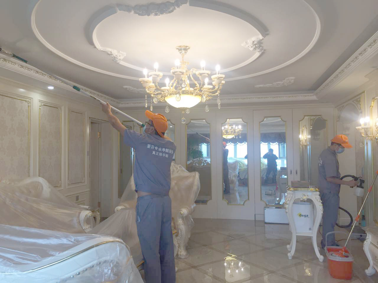 客餐廳家具成品保護(hù) 頂面全方位施工 客餐廳家具成品保護(hù) 頂面全方位施工