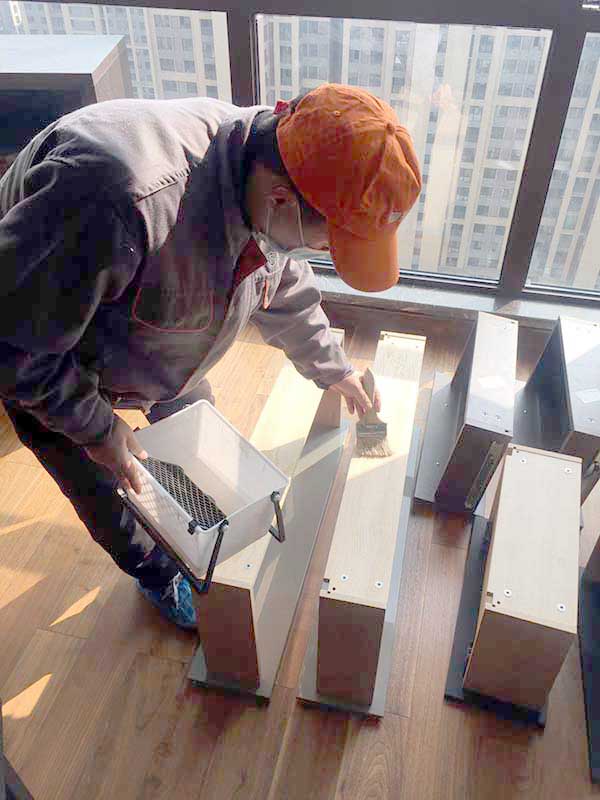 柜子抽屜刷子精細化處理 柜子抽屜刷子精細化處理