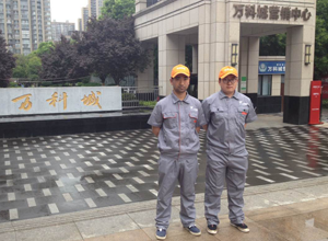 書香路萬科城小區(qū)除甲醛施工案例