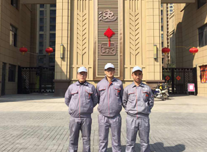 中國鐵建逸園小區(qū)荃芬除甲醛施工案例