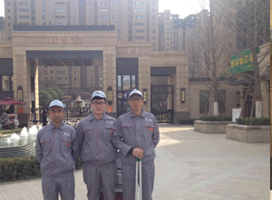 中海凱旋門小區(qū)荃芬除甲醛施工案例