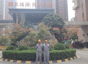 天地源楓林意樹小區(qū)荃芬除甲醛施工案例