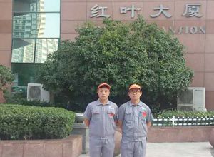 紅葉大廈小區(qū)荃芬除甲醛施工案例