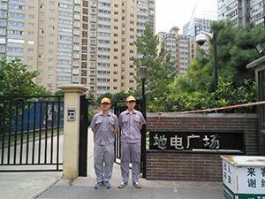 科技四路地電廣場(chǎng)荃芬除甲醛施工案例
