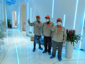 深圳羅湖區(qū)清水河街道黨群服務中心政府除甲醛施工案例