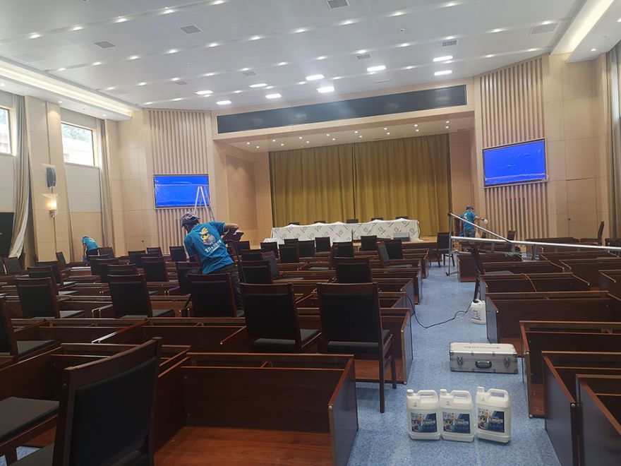 渭南政府機(jī)關(guān)辦公室除甲醛施工